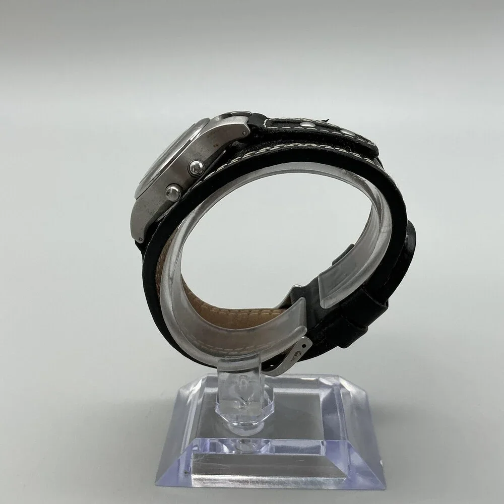 Fossil Big Tic Womens Watch 26mm Star Animation ES-8674 Leather New Battery